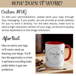 Customizable Logo Mug, Custom Mug With Logo, Custom Logo Cups, Mug with Logo, Logo Mug Custom, Custom Bulk Mugs, Logo Branding for Business