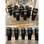 Custom Logo Tumbler, Corporate Gift, Insulated Tumblers, Closing Gift, Promotional Items, 40 lz Tumbler, Laser Engraved, Travel Mug, Cup