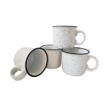 Ceramic Blank Campfire Coffee Mug - Set of 4