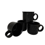 Ceramic Blank Campfire Coffee Mug - Set of 4