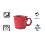 Ceramic Blank Campfire Coffee Mug - Set of 4