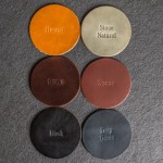 Old Fashioned Leather Coasters | Sold Individually or Set of 4 | 100% Full Grain Leather | Custom Gift