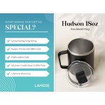 Custom Wedding Mug 18lz, Laser ENGRAVED Coffee Mug, Wedding Party Gifts in Bulk, Personalized Coffee Mug Insulated - H180GR