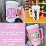 22lz or 34lz MEGA MUG! Add a Double Wall Insulated Hot/Cold Thermos Mug - Hospital Mug- Blank (decal NOT included) Retro 90s Trucker