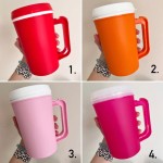 22lz or 34lz MEGA MUG! Add a Double Wall Insulated Hot/Cold Thermos Mug - Hospital Mug- Blank (decal NOT included) Retro 90s Trucker