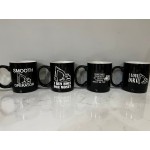 Personalized ceramic mugs. Add Client's Logo. Personalized coffee mug. Ceramic coffee mug. Personalized gifts. Company Identifier. Employee gifts