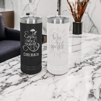 Personalized Tumbler With Lid, Insulated Engraved Cup, Bridesmaid proposal, Gifts for Her, Corporate Custom Logo, Custom Tumbler