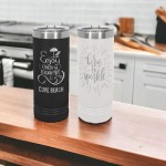 Personalized Tumbler With Lid, Insulated Engraved Cup, Bridesmaid proposal, Gifts for Her, Corporate Custom Logo, Custom Tumbler