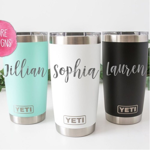 Personalized Travel Mug, Bridesmaid Gift, Personalized Coffee Mug, Custom Mug, Tumbler, Mugs With Sayings, Girlfriend Gift, YT100