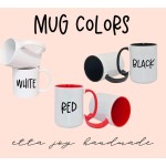 Custom Ceramic Mug - Personalized Mug - Wedding Gift Favor - Personalized Logo Mug - Office Mug - Company Logo Mug -  Customizable Logo Mug