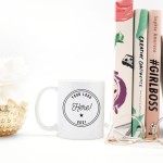 Custom Ceramic Mug - Personalized Mug - Wedding Gift Favor - Personalized Logo Mug - Office Mug - Company Logo Mug -  Customizable Logo Mug