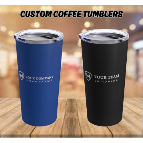 Custom Company Logo Tumbler Color Logo Custom Printed Cup Company Identifier Travel Coffee Mug Logo Travel Tea Cup Client Gift Company Business souvenirs Gifts