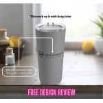 Custom Company Logo Tumbler Color Logo Custom Printed Cup Company Identifier Travel Coffee Mug Logo Travel Tea Cup Client Gift Company Business souvenirs Gifts