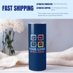 Custom Printed 20lz Tumbler, Corporate Cup with full color logo, Custom Printed Travel Mug, Company Identifier Wholesale Bulk Insulated Tumblers