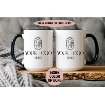 Custom Mugs, Customizable Logo Mug,Custom Bulk Mug,Business Mugs,Company Coffee Cups, Mug,Team Gifts for Employees,Logo Mug, Custom Mug With Logo