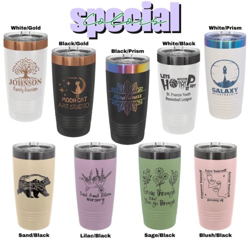 Custom Logo Tumbler: Impress Clients with Laser Engraved Gifts. Personalized Tumbler, Add Client's Logo, Laser Corporate Gift, Engraved Cup