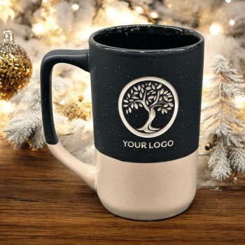 Corporate Logo Mug, Custom Mug with Logo, Sand Carved Deep Etched Mug, Employee Appreciation Mug, Employee Team Gift, Professional commemorative gift, Bulk Mug