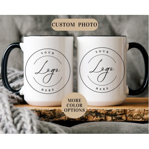 Custom Mug With Logo, Customizable Logo Mug, Custom Bulk Mug, Custom Logo Cups, Employee Appreciation Mug, Logo Mug, Team Gifts for Employees, Mug