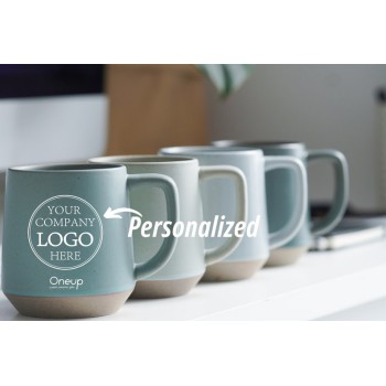 Custom Mug Logo Coffee Mug Personalized Gift, Personalized Mug Pottery Mug Company Mug Engraved Logo Mug, Employee Appreciation Gifts